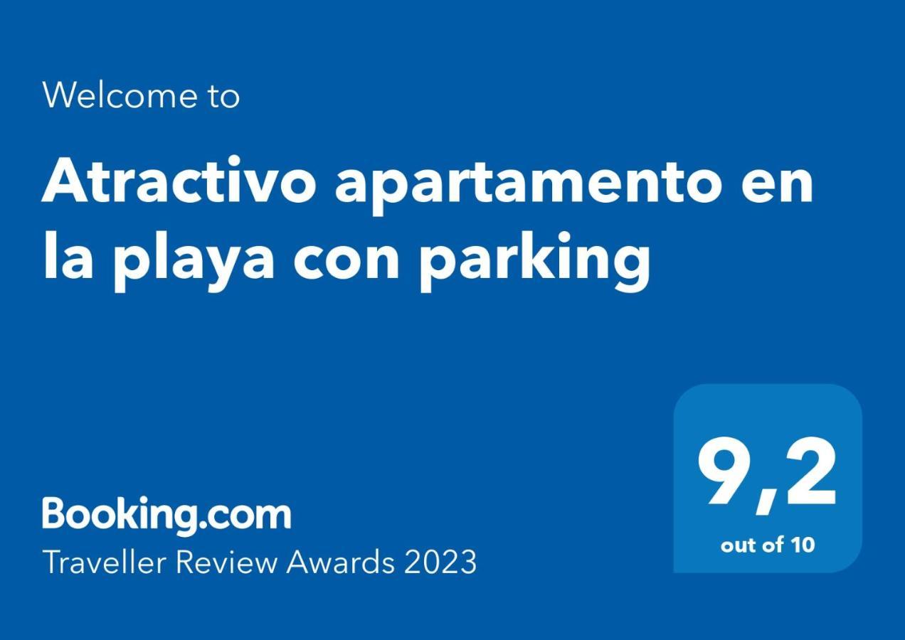 Atractivo Apartamento En La Playa Con Parking 로쿠타스드마르 외부 사진